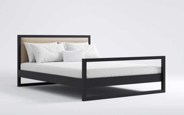 Modèle A — Polsterbett im AZOURÉ Showroom